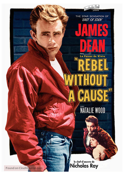 Rebel Without a Cause - French DVD movie cover