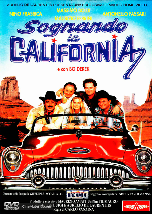 Sognando la California - Italian Movie Cover