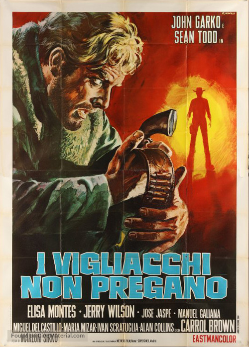 I vigliacchi non pregano - Italian Movie Poster