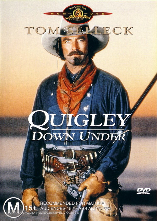 Quigley Down Under - Australian DVD movie cover