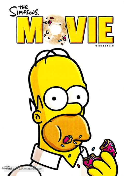 The Simpsons Movie - DVD movie cover