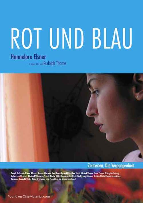 Rot und blau - German Movie Poster