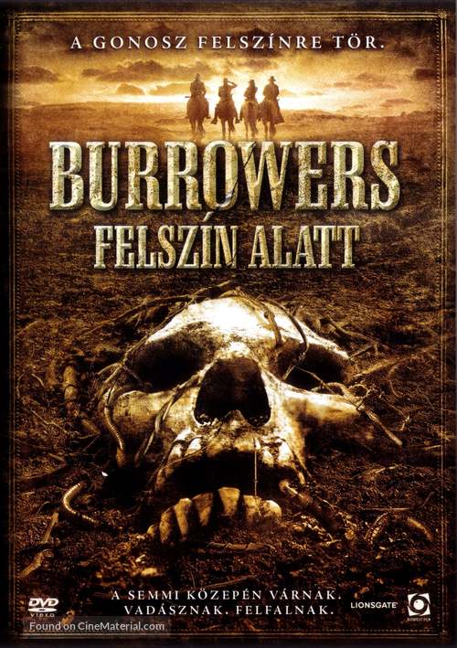 The Burrowers - Hungarian Movie Cover