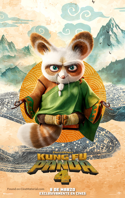 Kung Fu Panda 4 - Spanish Movie Poster