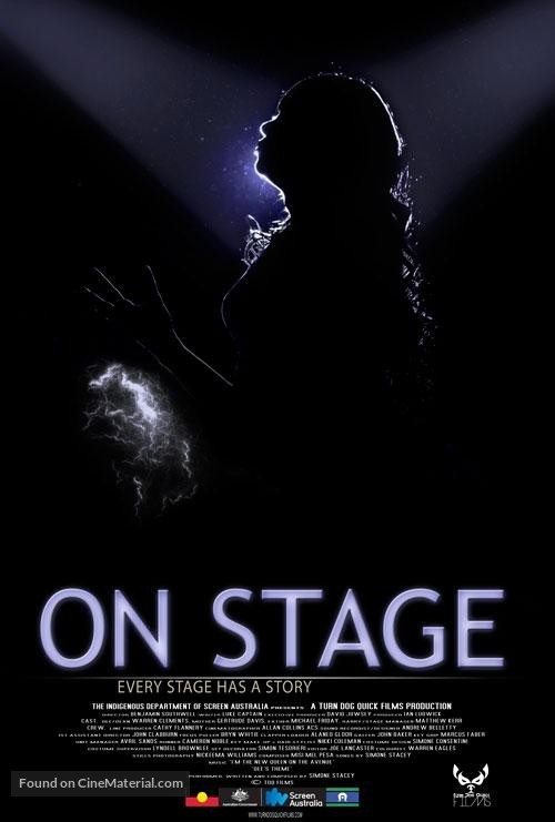 On Stage - Australian Movie Poster