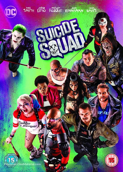 Suicide Squad - British Movie Cover