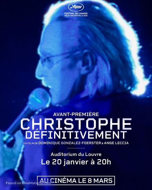 Christophe... d&eacute;finitivement - French Movie Poster