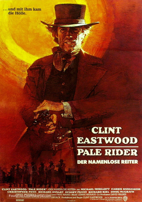 Pale Rider - German Movie Poster