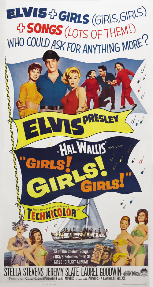 Girls! Girls! Girls! - Movie Poster