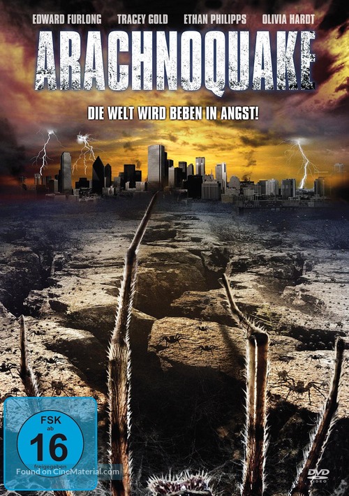 Arachnoquake - German DVD movie cover