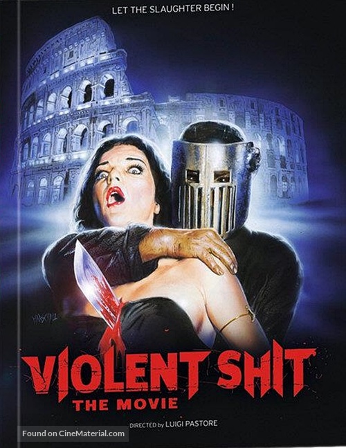 Violent Shit: The Movie - German Blu-Ray movie cover