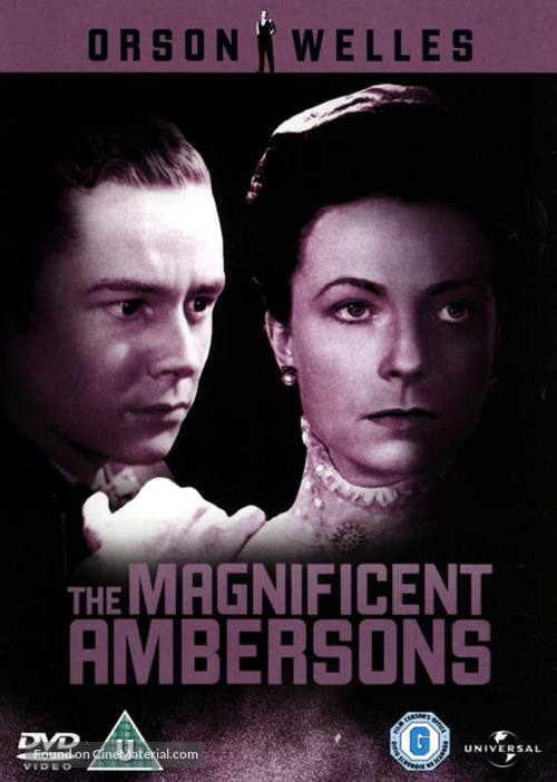 The Magnificent Ambersons - British DVD movie cover