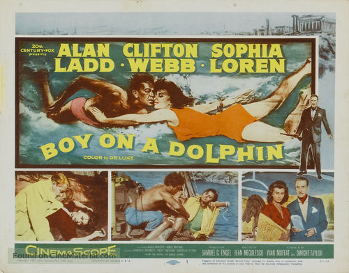 Boy on a Dolphin - Movie Poster