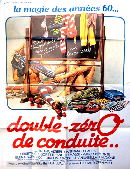 Zero in condotta - French Movie Poster