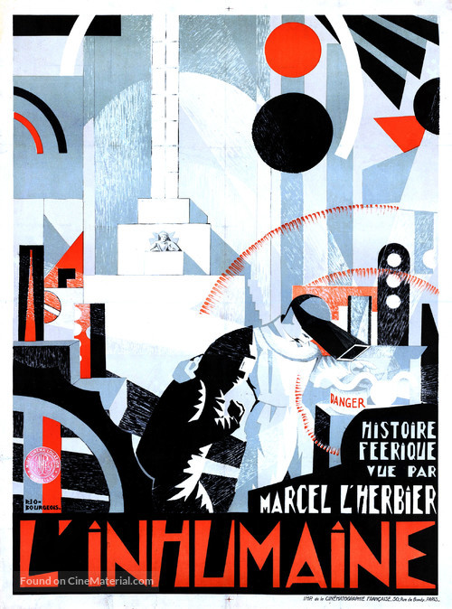 L&#039;inhumaine - French Movie Poster