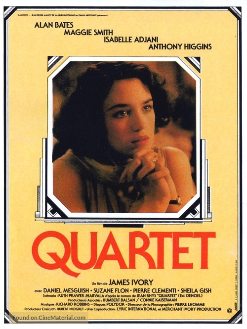 Quartet - French Movie Poster