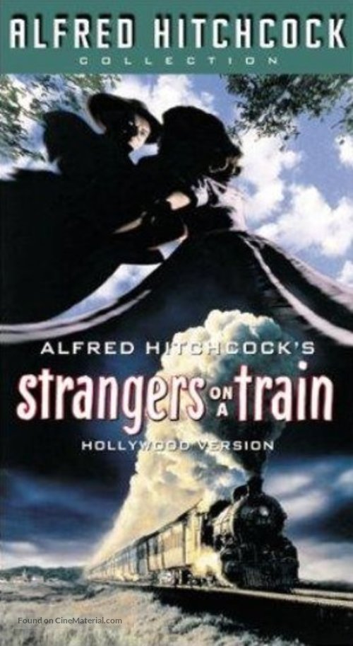 Strangers on a Train - VHS movie cover