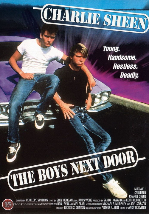 The Boys Next Door - Danish DVD movie cover