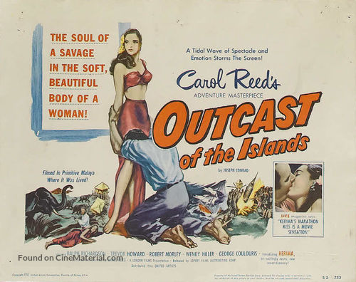 Outcast of the Islands - Movie Poster