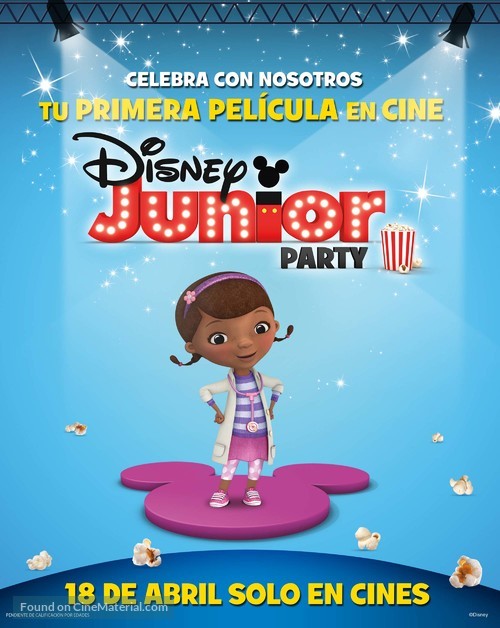 Disney Junior Party - Spanish Movie Poster