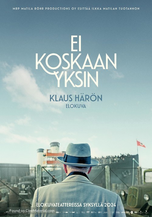 Ei koskaan yksin - Finnish Movie Poster