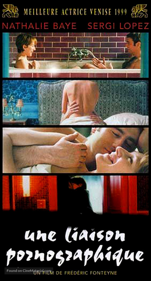 Une liaison pornographique - French VHS movie cover