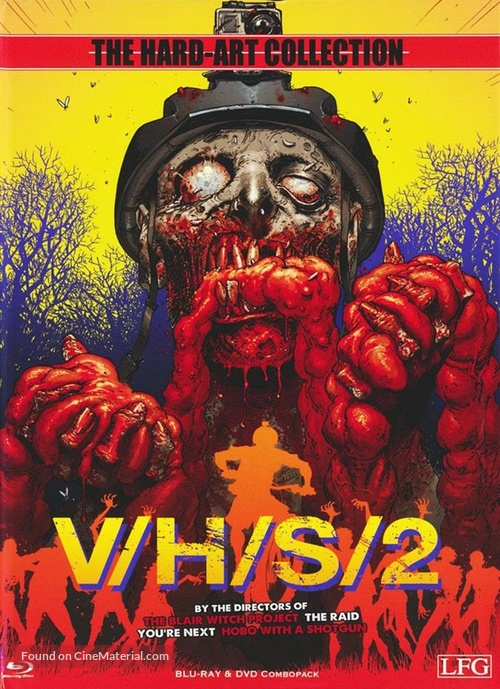 V/H/S/2 - Austrian Blu-Ray movie cover