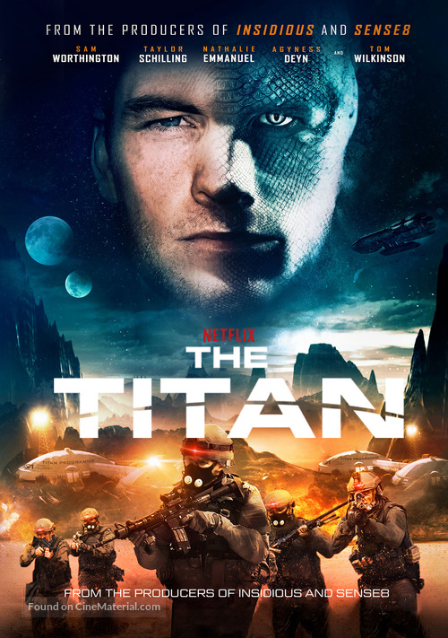 The Titan - DVD movie cover