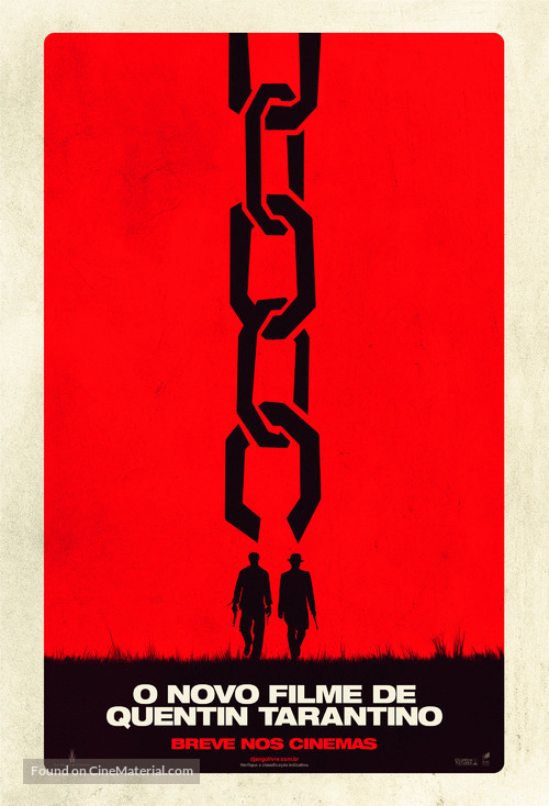 Django Unchained - Brazilian Movie Poster