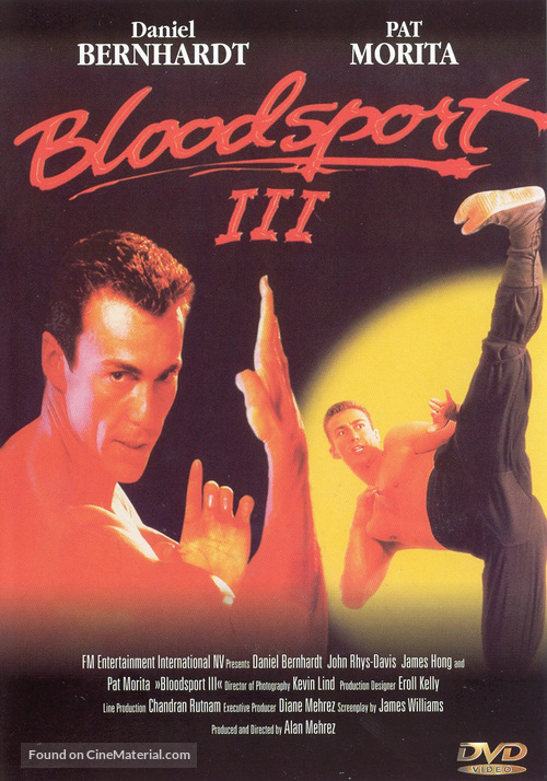 Bloodsport III - Danish DVD movie cover