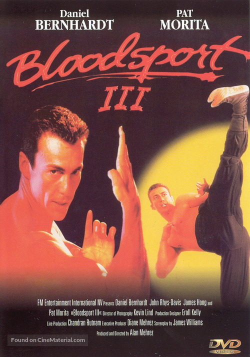 Bloodsport III - Danish DVD movie cover