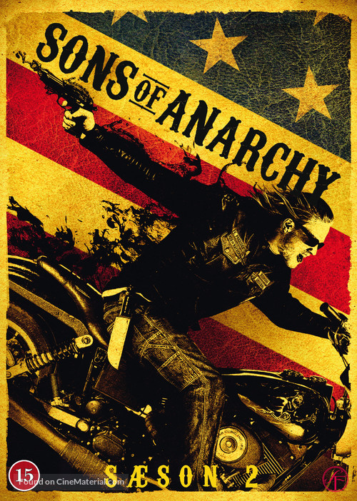 &quot;Sons of Anarchy&quot; - Danish DVD movie cover