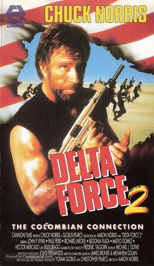 Delta Force 2: The Colombian Connection - Dutch Movie Cover