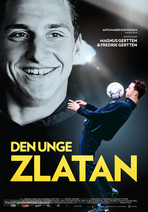 Den unge Zlatan - Swedish Movie Poster
