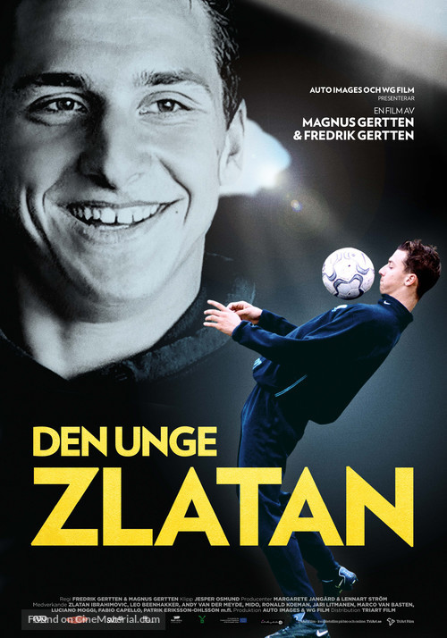 Den unge Zlatan - Swedish Movie Poster