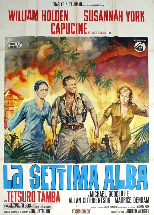 The 7th Dawn - Italian Movie Poster