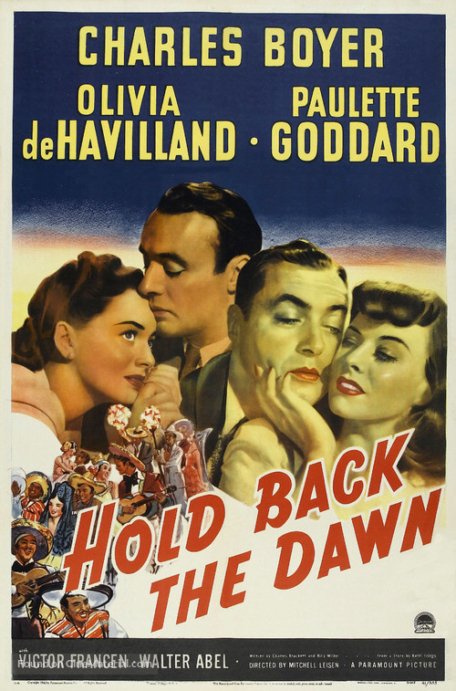 Hold Back the Dawn - Movie Poster