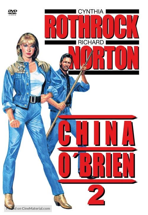 China O&#039;Brien - French DVD movie cover