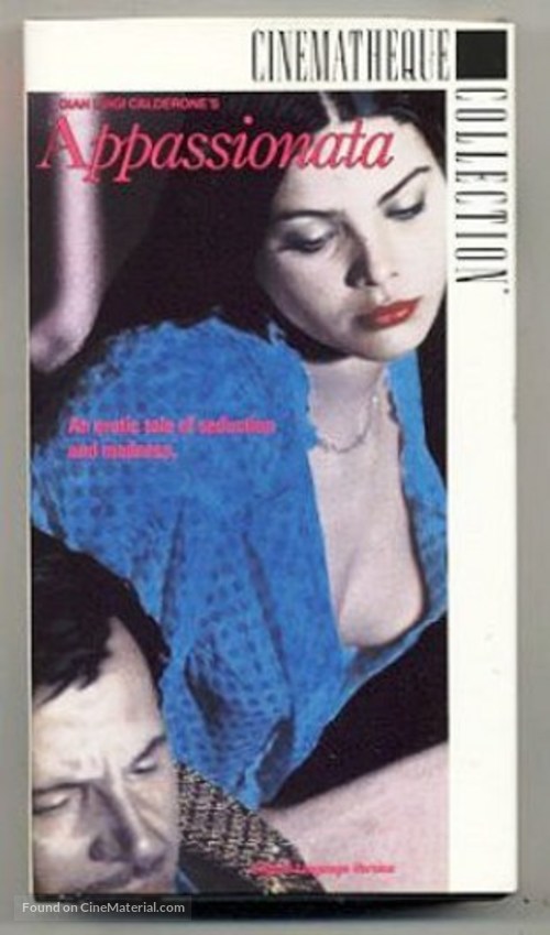 Appassionata - Italian VHS movie cover