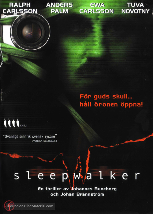 Sleepwalker - Swedish DVD movie cover