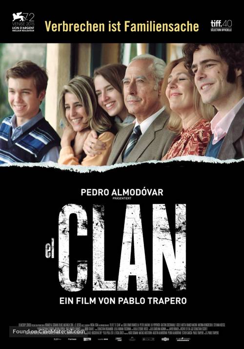 El Clan - Swiss Movie Poster