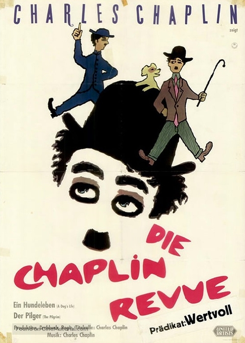 The Chaplin Revue - German Movie Poster