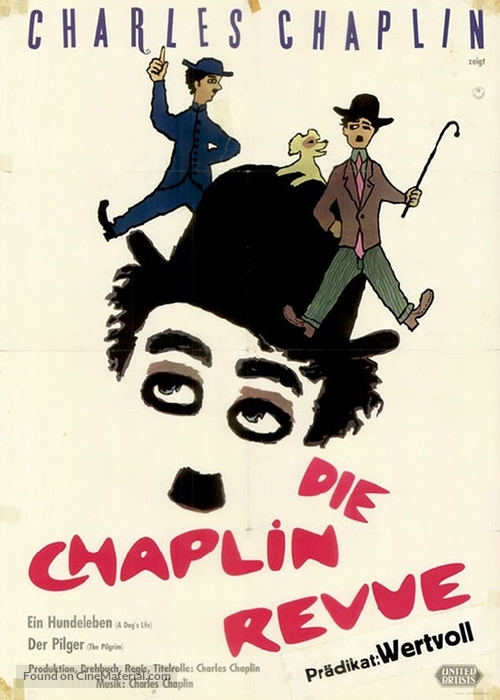 The Chaplin Revue - German Movie Poster