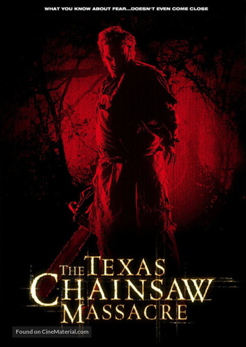 The Texas Chainsaw Massacre - DVD movie cover