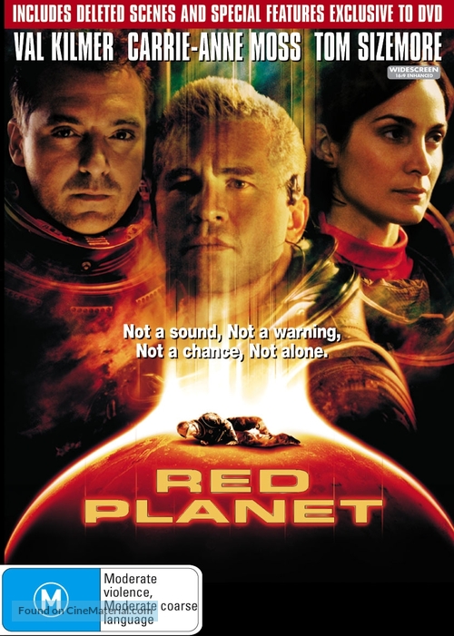 Red Planet - Australian DVD movie cover