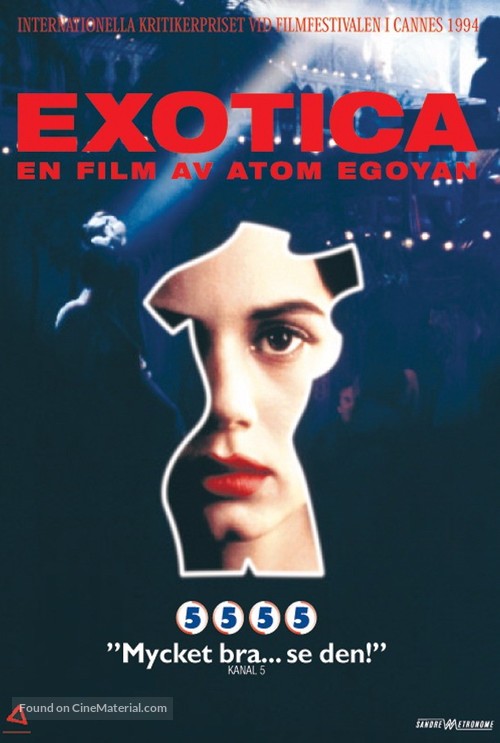 Exotica - Swedish DVD movie cover