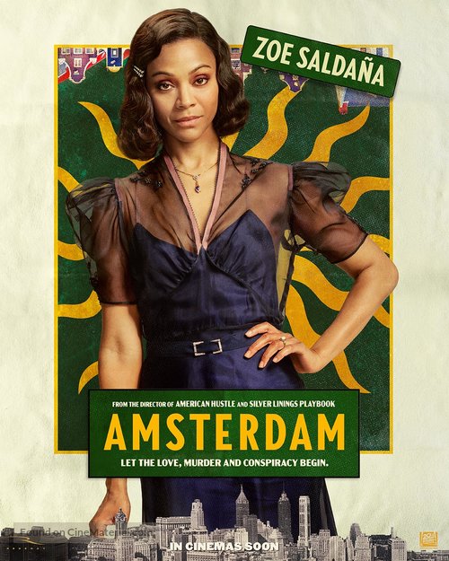 Amsterdam - British Movie Poster