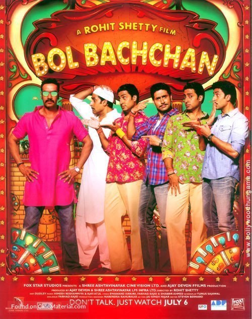 Bol Bachchan - Indian Movie Poster