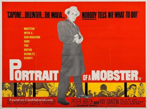 Portrait of a Mobster - British Movie Poster