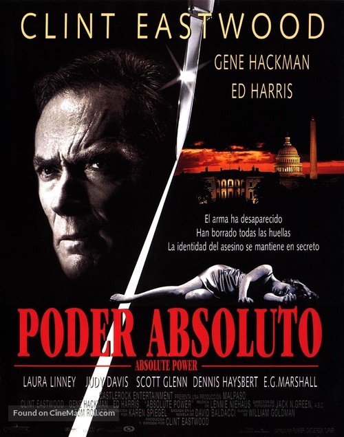 Absolute Power - Spanish Movie Poster